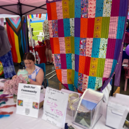 Coming Soon! - Rainbow Bricks Quilt